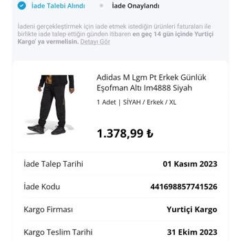Hopi İnternet Üzerinden Alınan Ürünün İade Sorunu