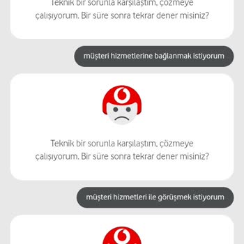 Vodafone Müşteri Hizmetleri Erişim Sorunu