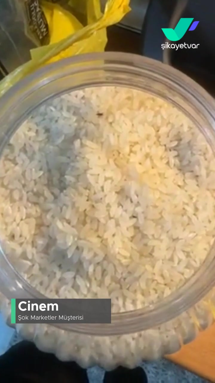 Şok Marketler Pirinçten Haşere Çıktı videonun kapak resmi