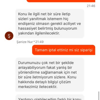 Migros Yemek Ürün Teslim Edilmedi Ve Para İadesi 5 Gündür Yapılmadı
