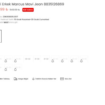 ikisepet.com Yazılı Kumaş Bilgisinden Farklı Mavi Jean Gönderdi