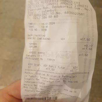 Haribo Rubino Ürününden Yabancı Cisim