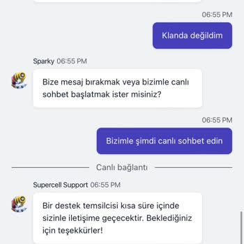 Clash Royale Hesabımı Geri Vermiyor