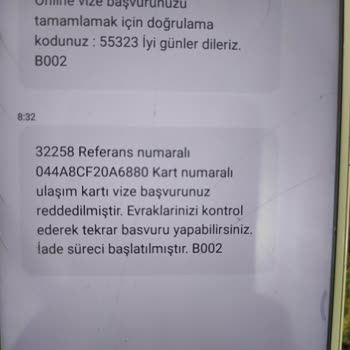 Mersin Öğrenci Kart Vize Reddi