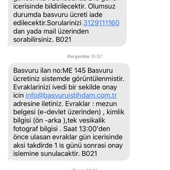 Basvuruistihdam.com.tr İstihdam Seferberliği Kayıt Ücreti İade Talebi