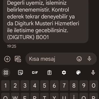 Digiturk E164 Arızası Taraftar TV
