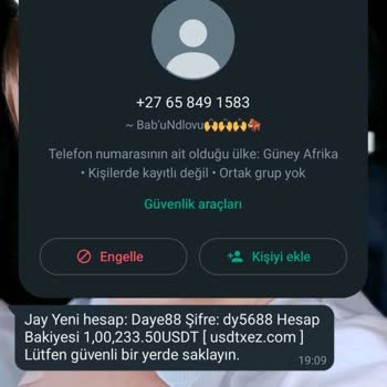 Usdtkyc.com Gizemli Mesaj Ve Hukuki Haklarım