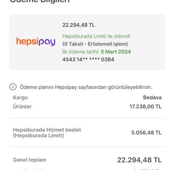 Hepsipay Veremediği Hizmetin Hizmet Bedelini Alıyor