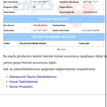 HIQ Nutrition Ürün Eksik Gönderildi