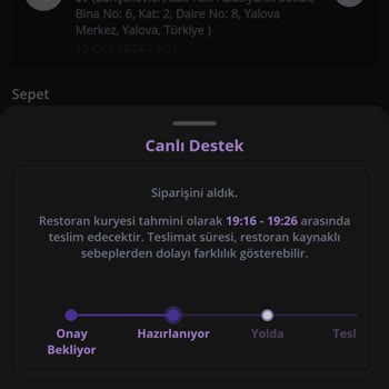 GetirYemek Siparişim Gecikti, Hüsran Yaşıyorum!