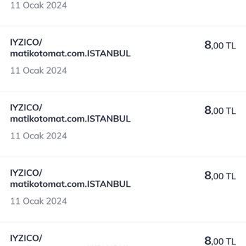 iyzico Kartımdan Bilgim Dışında Para Çekiyor