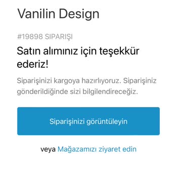 Bianca Butik - Vanilin Design Instagram Mağduriyetim Ve Yanıtsız Çabalarım