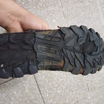 Scooter Ayakkabı Tabanı Çok Kalitesiz