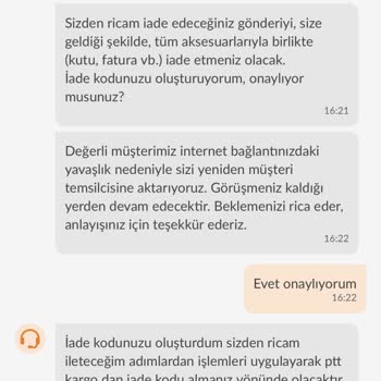 Trendyol Müşteri Temsilcileri Çözüm Üretemiyor. Güvenilir Değil