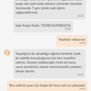 Trendyol Müşteri Temsilcileri Çözüm Üretemiyor. Güvenilir Değil