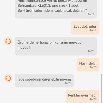 Filli Boya Trendyol Ve Boya Markası İade Sürecinde Yaşanan Sorunlar