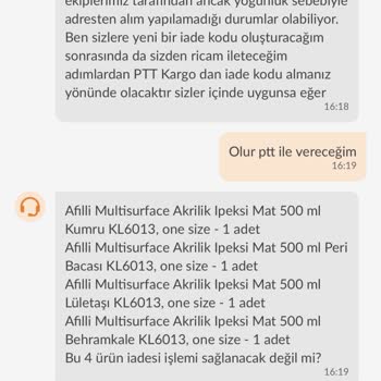 Filli Boya Trendyol Ve Boya Markası İade Sürecinde Yaşanan Sorunlar