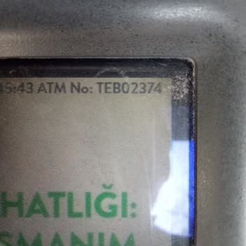 TEB ATM De Sıkışan Paramı Eksik Yatırdılar