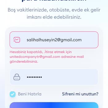 Paramolsun Giriş Yapamıyorum Hata Veriyor