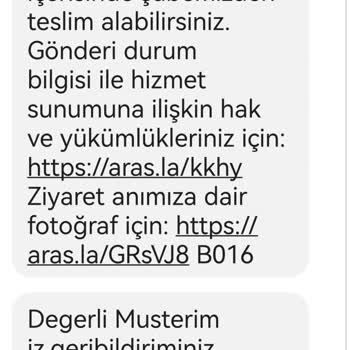 Aras Kargo Kavacık Sağlığa Bile Saygı Yok!