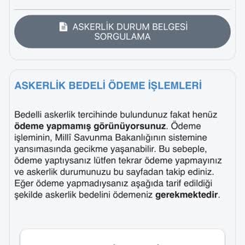 Milli Savunma Bakanlığı Bedelli Askerlik Ücretindeki Ani Artışa İlişkin Şikayet