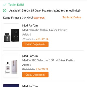 Mad Parfüm Hediyeli Üründe Hediyeyi Göndermedi!