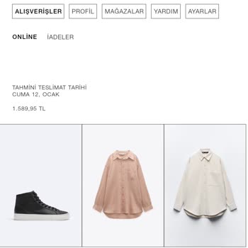Zara Hızlı Teslimat Hayal Kırıklığı