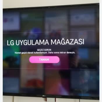 LG Mağaza Güncelleme Hatası