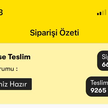 Cepte Şok Siparişi Teslim Etmiyor!