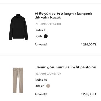 Massimo Dutti Online Sipariş Mağduriyeti