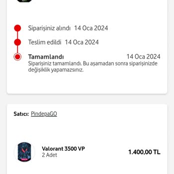Vodafone Yanımda Profil Güvenlik Ayarlarına Giremiyorum