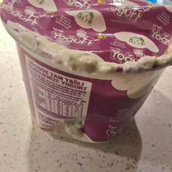 Migros Sanal Market Ambalajı Parçalanmış Yoğurt Teslim Edilmesi