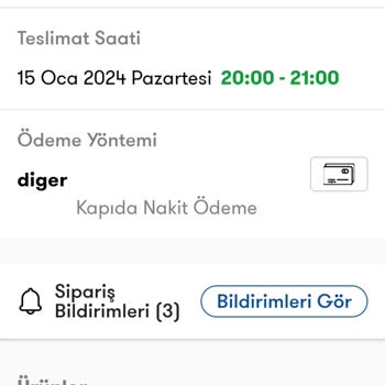 Şok Marketler Siparişim İptal Edildi, Bilgi Verilmedi!