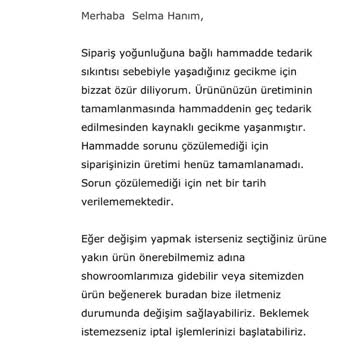 Vivense Köşe Koltuk Mağduriyetim