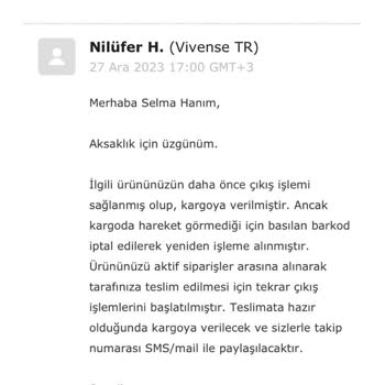 Vivense Köşe Koltuk Mağduriyetim