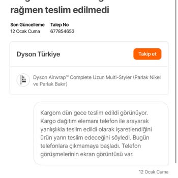 Hepsiburada Teslim Edilmeyen Ürün Şikayeti