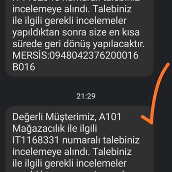 A101 Koordinasyon Eksikliği Ve Haksız Mağduriyet