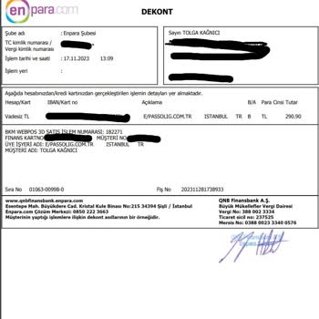 Passolig Teslim Edemediği Kartın Ücretini İade Etmiyor.