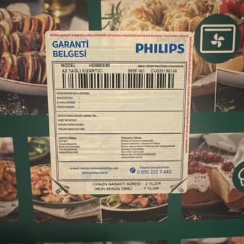 PHILIPS Airfry Hazne Tık Oturmuyor Aralık Kalıyor.
