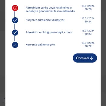 Aras Kargo Kargoyu Eve Getirmiyor