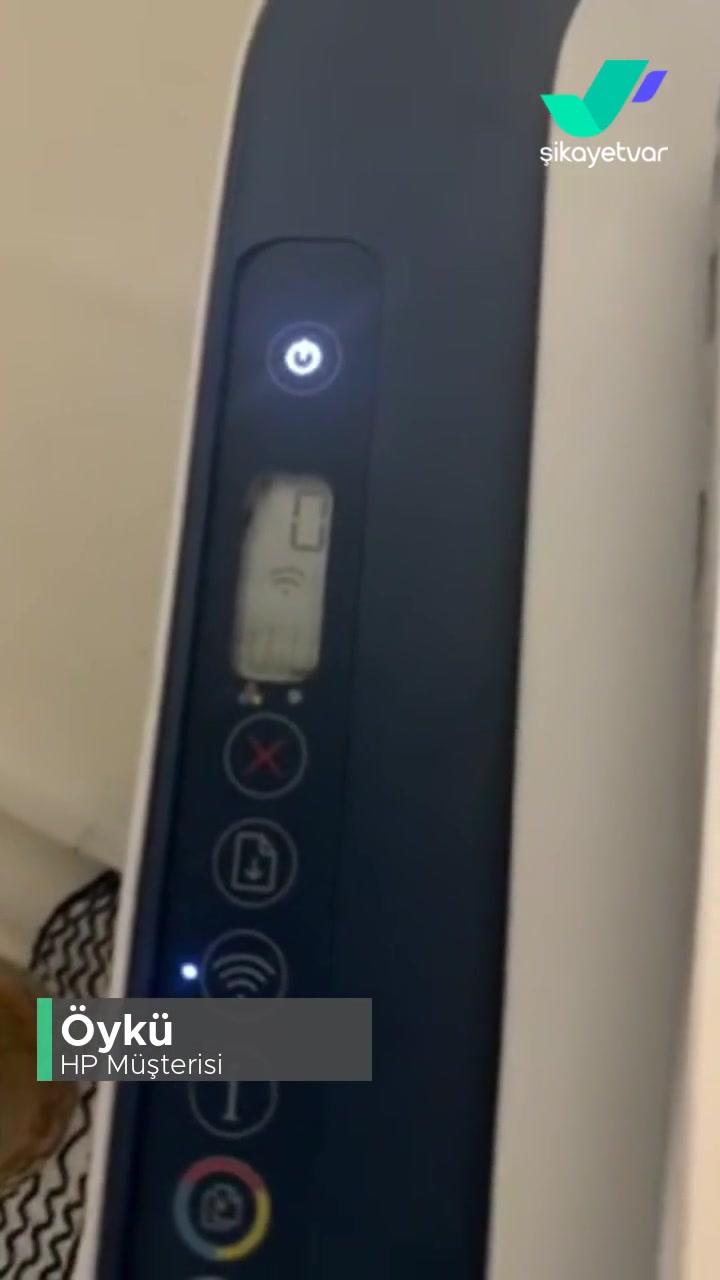 HP 2721 Model Yazıcı Wi-Fi Yanıp Sönüyor! videonun kapak resmi