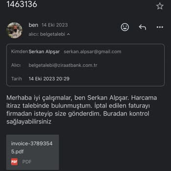 Ziraat Bankası Harcama İtiraz Halen Yapmadı