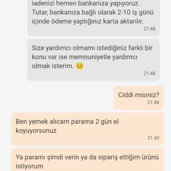 Trendyol GO Sipariş Teslimatı Ve Müşteri Memnuniyeti Sorunu
