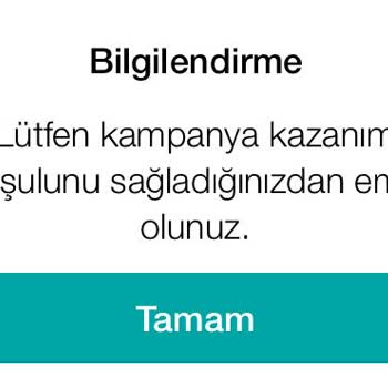 Garanti BBVA Garanti Promosyon Kodu Hatası