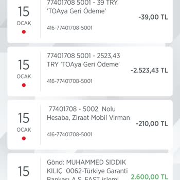 Ziraat Bankası Kredi Hesap Bloke