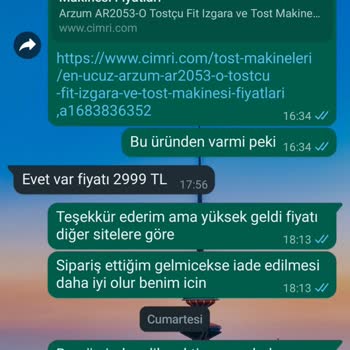 Cazipalisveris.com Cazip Alışveriş Para İade Edilmemesi