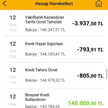 VakıfBank Kazandıran Tarife Ücret Tahsilatı