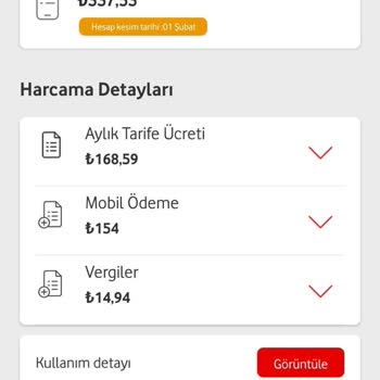 Vodafone Mobil Ödeme Kapama