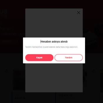 Letgo Hesabım Askıya Alındı