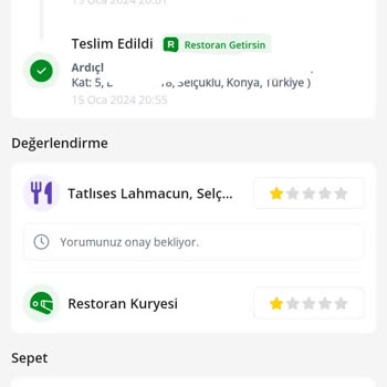 Tatlıses Lahmacun GetirYemek Aracılığıyla Parama El Koydu